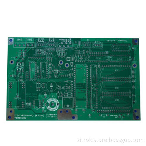Quick-turnaround BGA Multilayer PCB with 6 Layers and Immersion Gold Surface